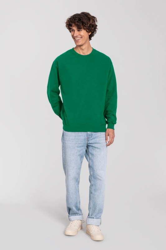 Fruit of the Loom Iconic 250 Set-In Sweat Mikina 16.2292 college green