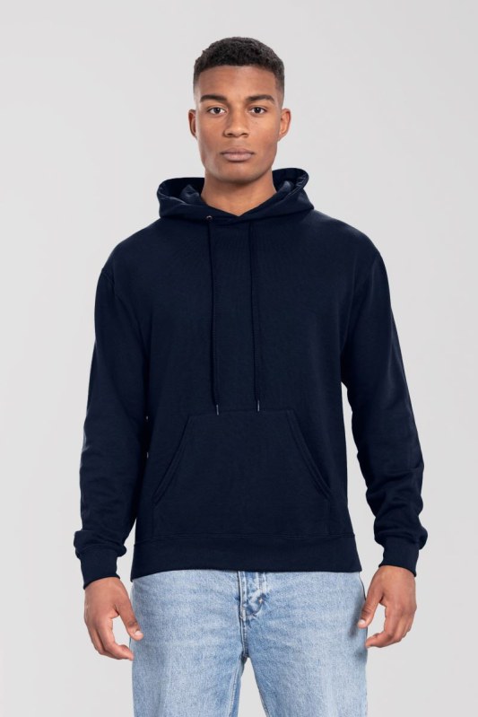 Fruit of the Loom Iconic 250 Hooded Sweat Mikina s kapucí 16.2294 deep navy