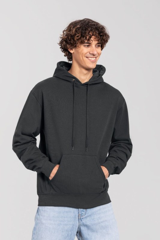 Fruit of the Loom Iconic 250 Hooded Sweat Mikina s kapucí 16.2294 light graphite