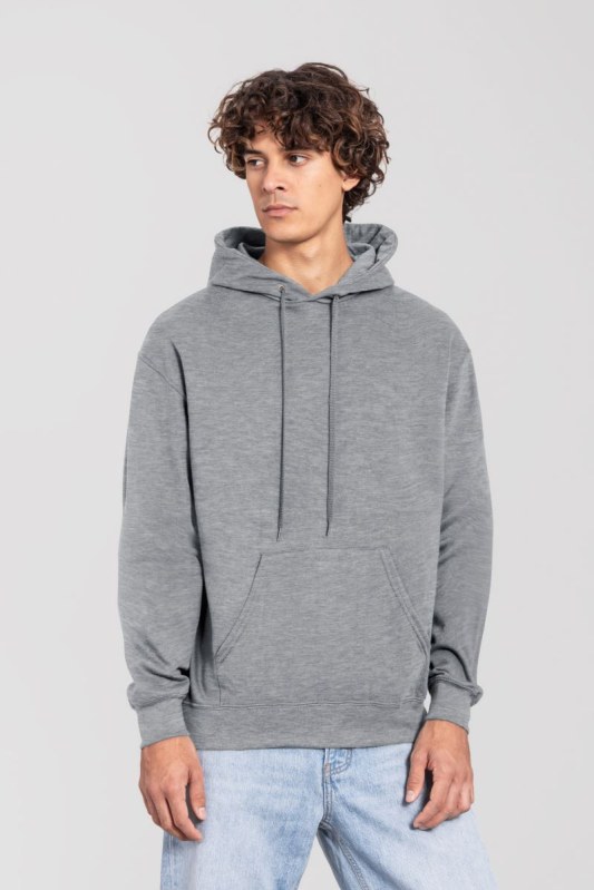 Fruit of the Loom Iconic 250 Hooded Sweat Mikina s kapucí 16.2294 athletic heather