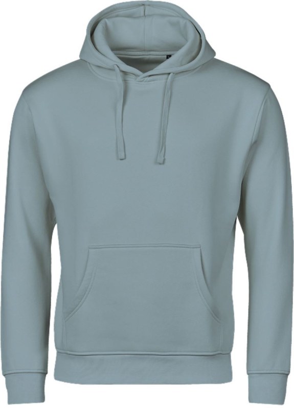 Tee Jays TJ 5152 Mikina s kapucí z těžké bavlny "Unlabeled" 18.5152 misty blue