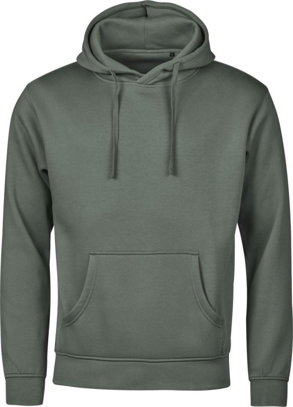 Tee Jays TJ 5152 Mikina s kapucí z těžké bavlny "Unlabeled" 18.5152 leaf green
