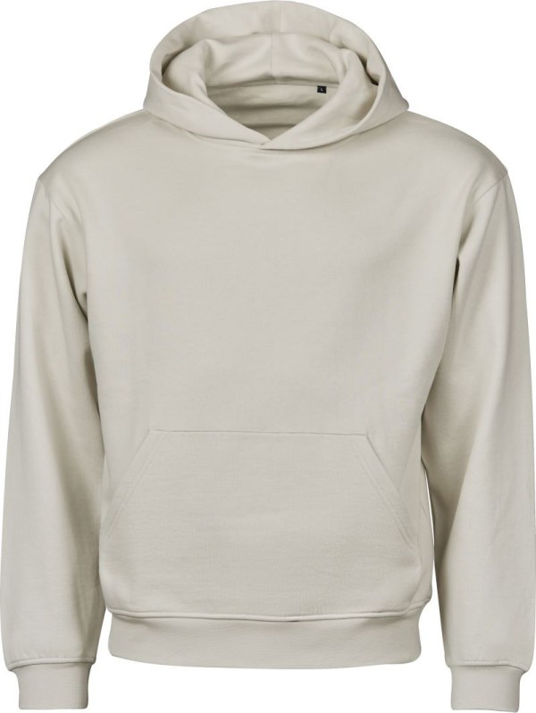 Tee Jays TJ 5162 Mikina s kapucí z těžké bavlny "Unlabeled Loose" 18.5162 cement