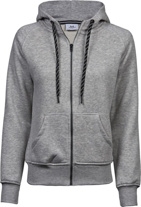 Tee Jays TJ 5436 Dámská mikina s kapucí 18.5436 heather grey