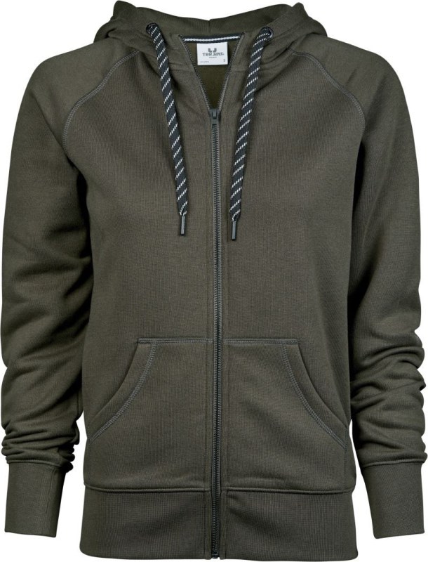 Tee Jays TJ 5436 Dámská mikina s kapucí 18.5436 deep green