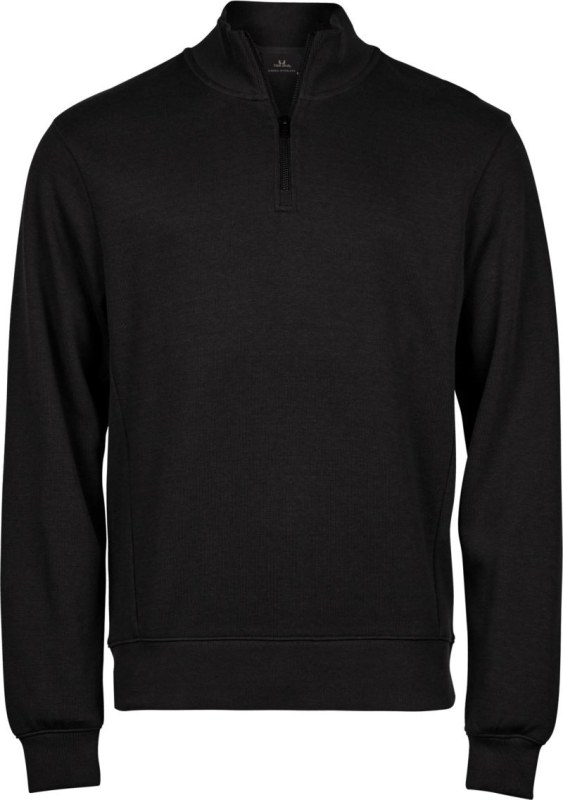 Tee Jays TJ 5506 Mikina interlock s 1/4 zipem 18.5506 black