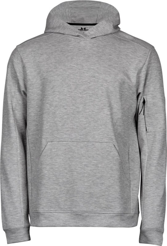 Tee Jays TJ 5702 Mikina s kapucí "Athletic" 18.5702 heather grey