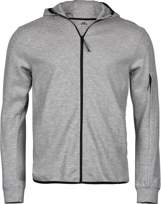 Tee Jays TJ 5706 Mikina s kapucí "Athletic" 18.5706 heather grey