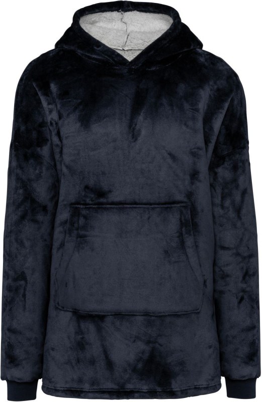 Kariban K 410 Loungewear Sherpafleece mikina s kapucí 20.K410 night navy