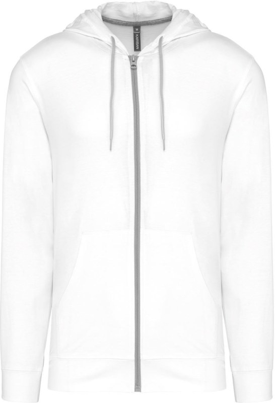 Kariban K 438 Mikina s kapucí 20.K438 white