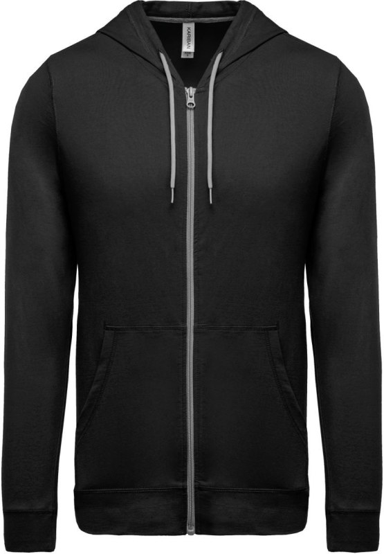 Kariban K 438 Mikina s kapucí 20.K438 black