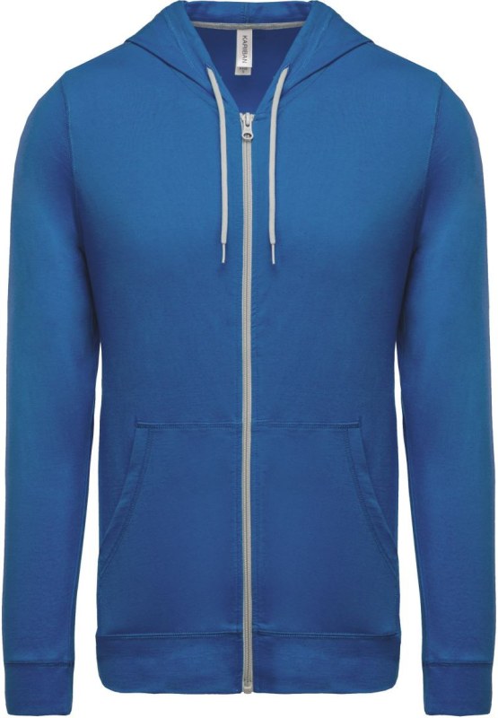 Kariban K 438 Mikina s kapucí 20.K438 light royal blue