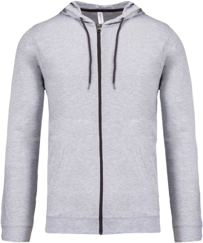 Kariban K 438 Mikina s kapucí 20.K438 oxford grey
