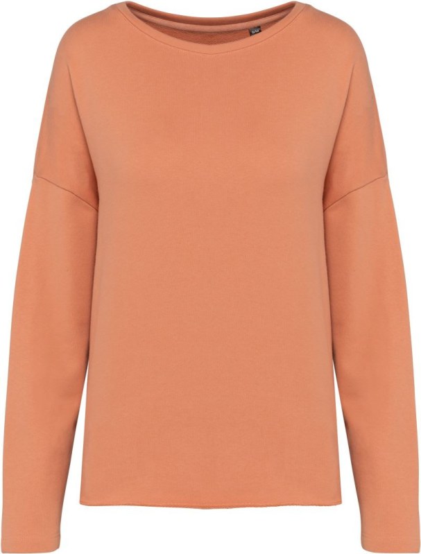 Kariban K 471 Dámská oversize mikina 20.K471 peach - Dámské oblečení mikiny