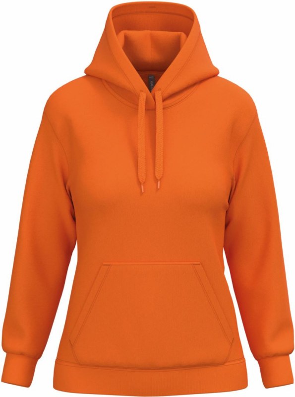 Kariban K 473 Dámská mikina s kapucí 20.K473 orange
