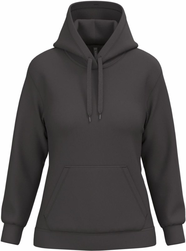 Kariban K 473 Dámská mikina s kapucí 20.K473 dark grey