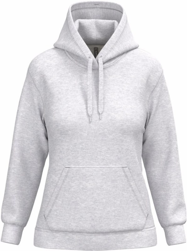 Kariban K 473 Dámská mikina s kapucí 20.K473 ash heather