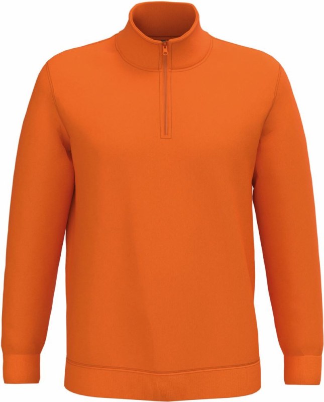 Kariban K 478 Mikina s 1/4 zipem 20.K478 orange