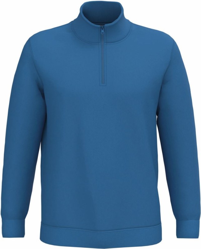 Kariban K 478 Mikina s 1/4 zipem 20.K478 light royal blue