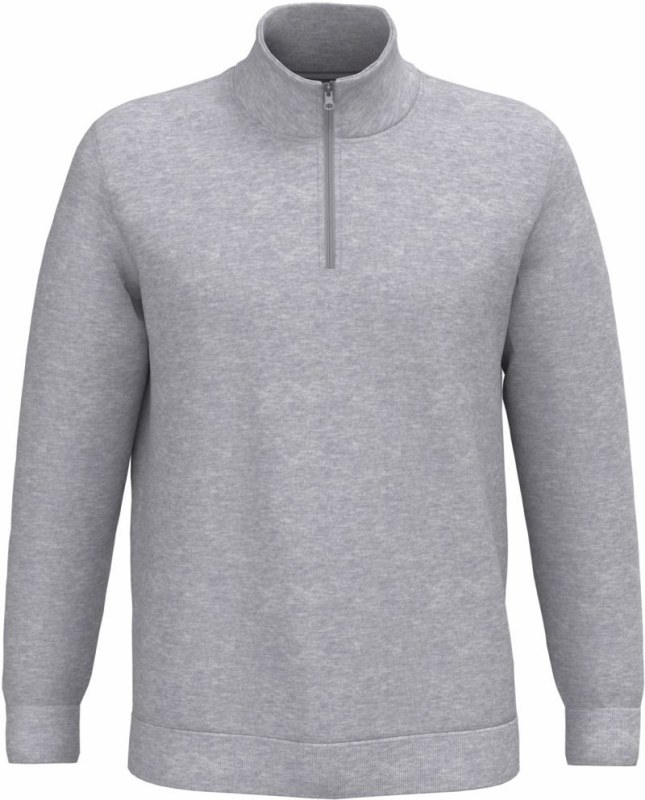 Kariban K 478 Mikina s 1/4 zipem 20.K478 oxford grey
