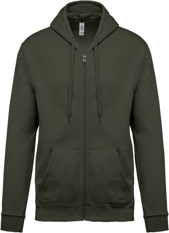 Kariban K 479 Mikina s kapucí 20.K479 dark khaki