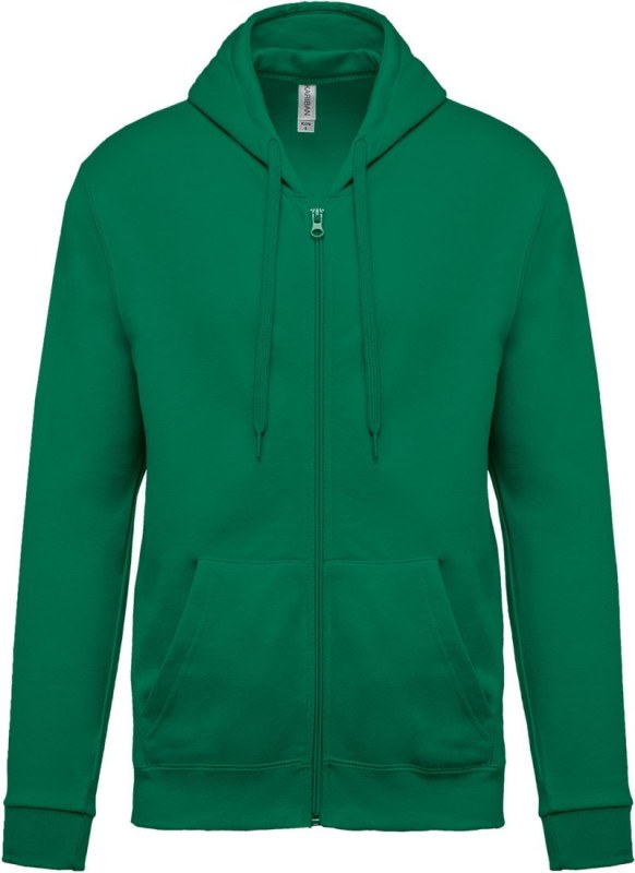 Kariban K 479 Mikina s kapucí 20.K479 kelly green