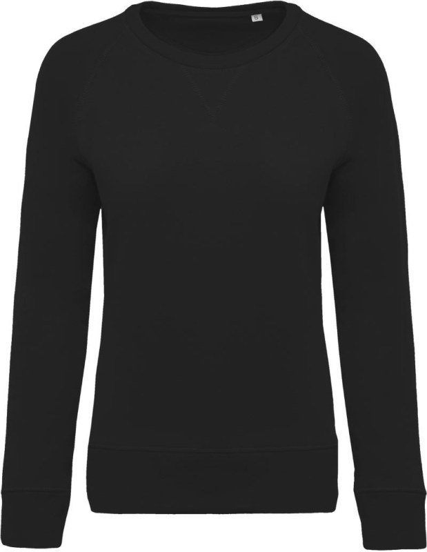 Kariban K 481 Dámská raglánová mikina z bio bavlny 20.K481 black