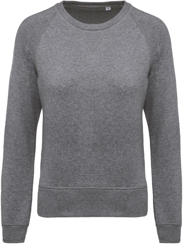 Kariban K 481 Dámská raglánová mikina z bio bavlny 20.K481 grey heather