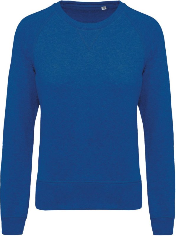 Kariban K 481 Dámská raglánová mikina z bio bavlny 20.K481 ocean blue heather