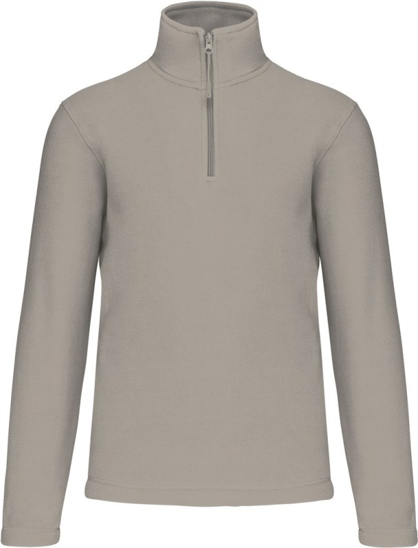 Kariban K 912 Mikrofleecová mikina s 1/4 zipem "Enzo" 20.K912 beige