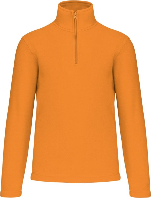 Kariban K 912 Mikrofleecová mikina s 1/4 zipem "Enzo" 20.K912 orange