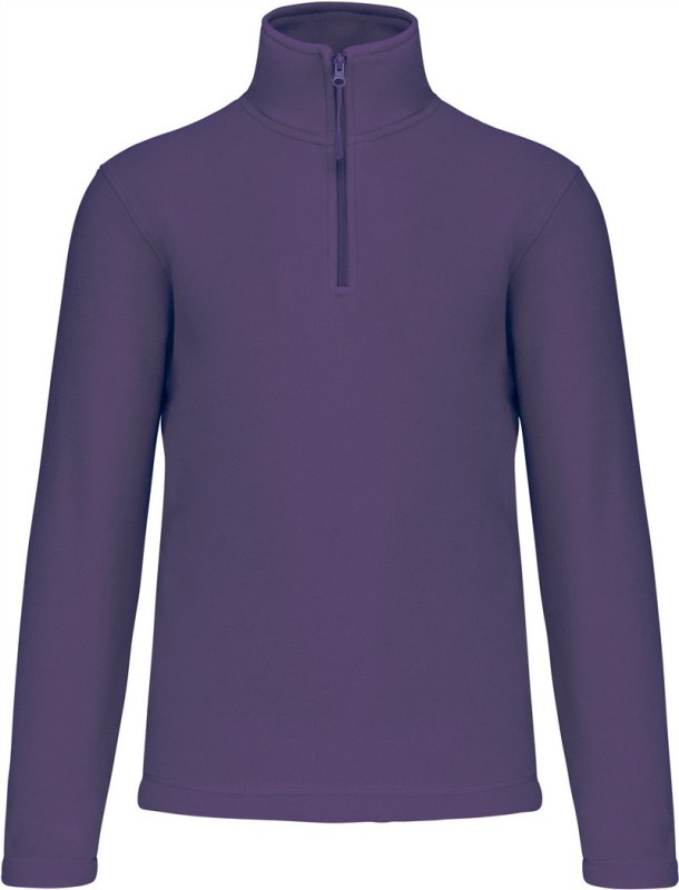 Kariban K 912 Mikrofleecová mikina s 1/4 zipem "Enzo" 20.K912 purple