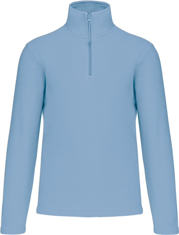 Kariban K 912 Mikrofleecová mikina s 1/4 zipem "Enzo" 20.K912 sky blue