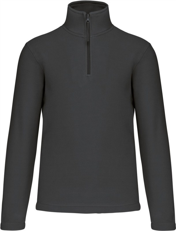 Kariban K 912 Mikrofleecová mikina s 1/4 zipem "Enzo" 20.K912 dark grey