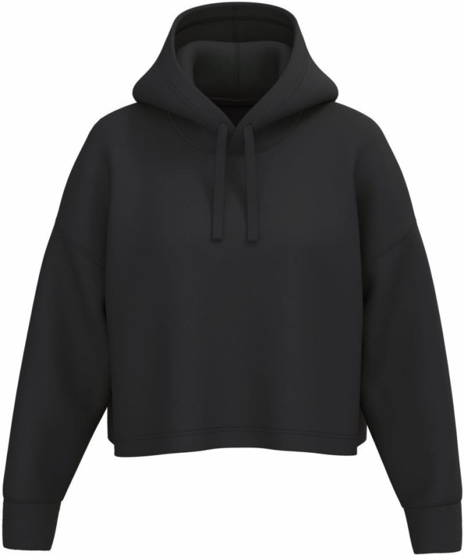 Kariban ProAct PA 396 Dámská crop mikina s kapucí 20.P396 black