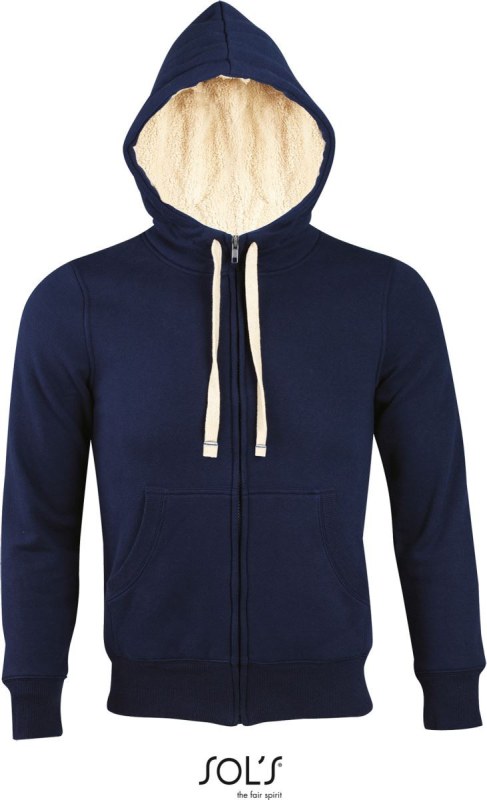 SOL´S Sherpa Unisex mikina s kapucí 25.0584 french navy