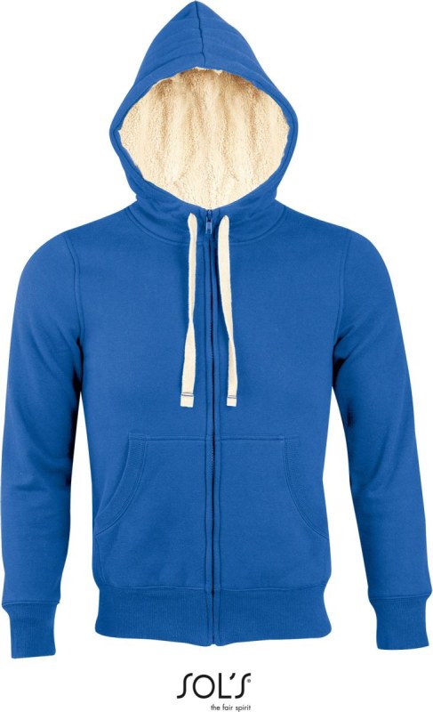 SOL´S Sherpa Unisex mikina s kapucí 25.0584 royal blue