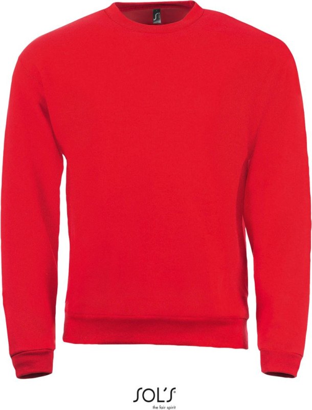 SOL´S Spider Unisex mikina 25.1168 red