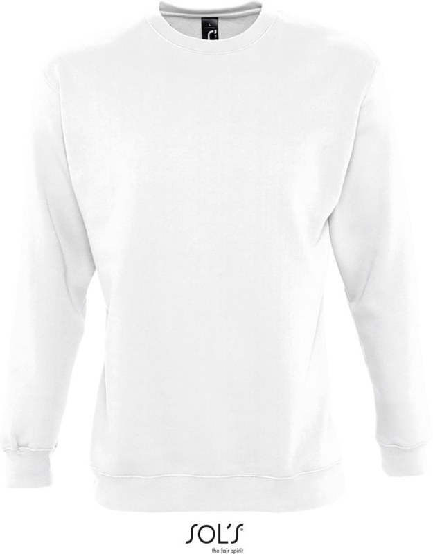 SOL´S New Supreme Unisex mikina 25.3250 white