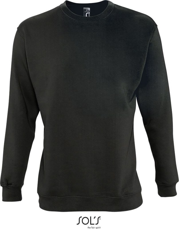 SOL´S New Supreme Unisex mikina 25.3250 deep charcoal
