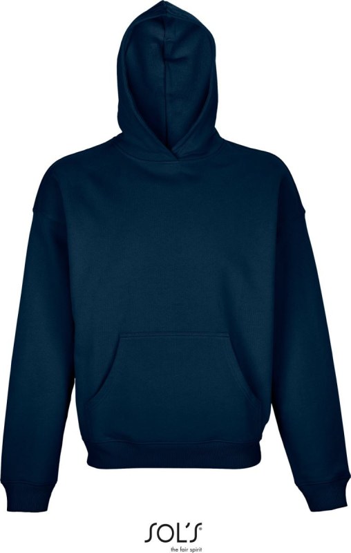 SOL´S Connor Unisex mikina s kapucí 25.3813 french navy