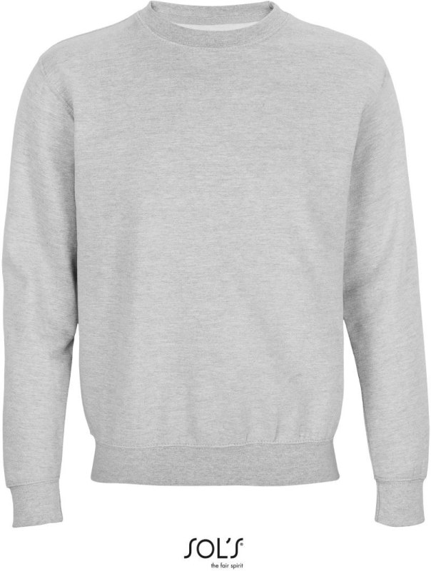SOL´S Columbia Unisex mikina 25.3814 grey melange