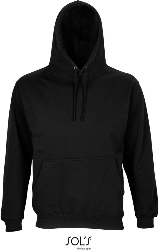 SOL´S Condor Unisex mikina s kapucí 25.3815 black