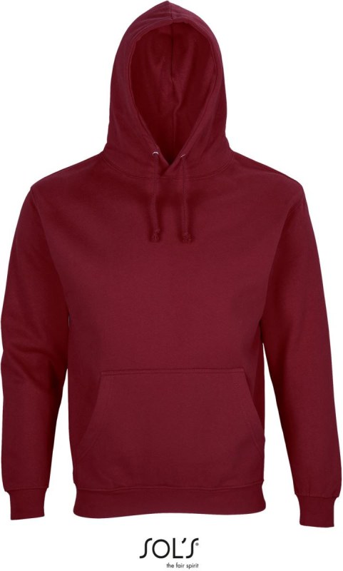SOL´S Condor Unisex mikina s kapucí 25.3815 burgundy
