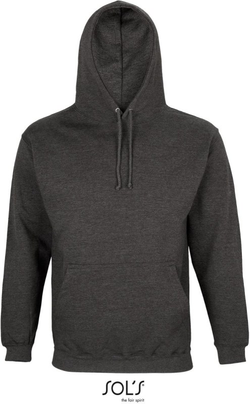 SOL´S Condor Unisex mikina s kapucí 25.3815 charcoal melange