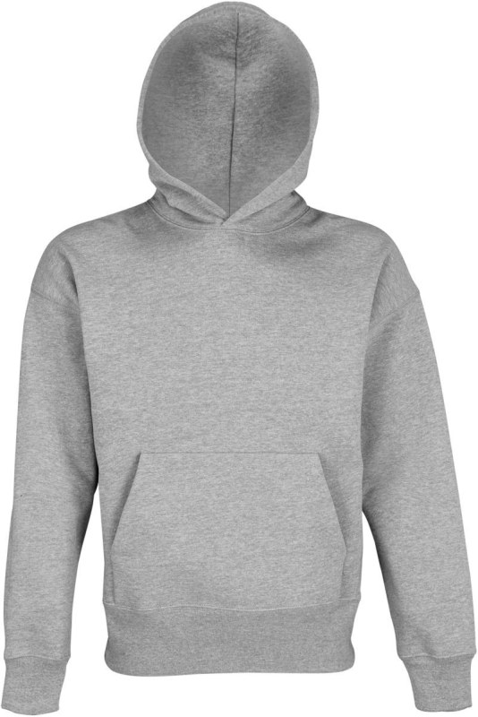 SOL´S Origin Oversize mikina s kapucí 25.3991 grey melange