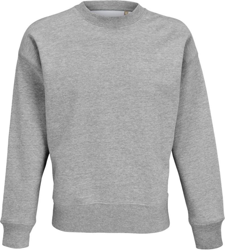 SOL´S Authentic Oversize mikina 25.4043 grey melange