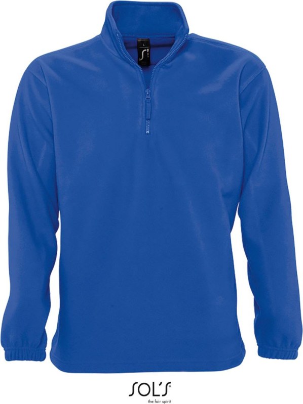 SOL´S Ness Fleecová mikina s 1/2 zipem 25.5600 royal blue