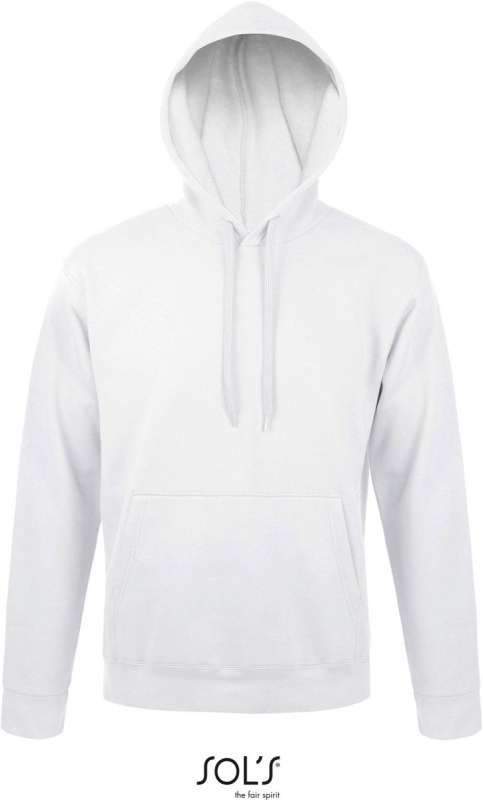 SOL´S Snake Unisex mikina s kapucí 25.7101 white