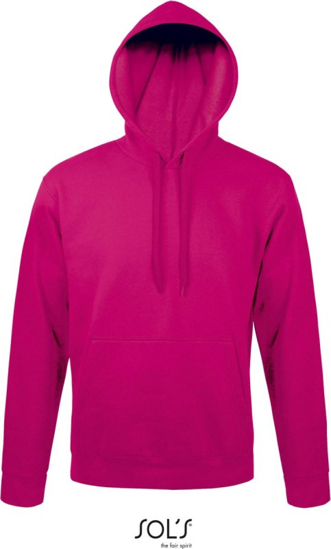 SOL´S Snake Unisex mikina s kapucí 25.7101 fuchsia